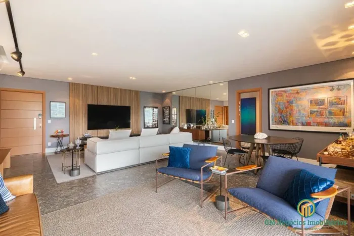Apartamento c/ 3 suítes, escritório, Lavabo, varanda gourmet c/175 m²