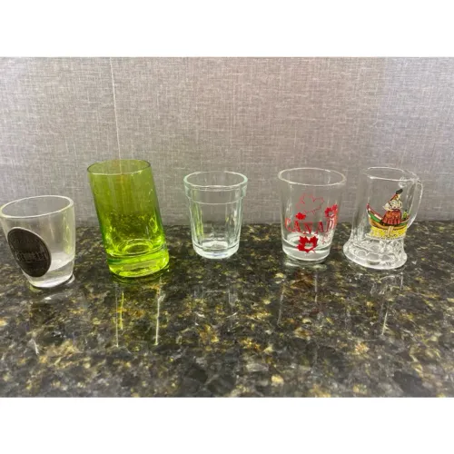 Lote mini shots - souvenir de mundo.pcs 6.