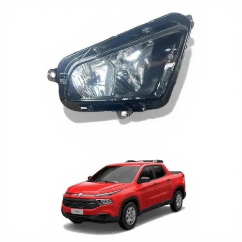Farol Lado Direito Fiat Toro 2016 2017 2018 2019 2020 2021
