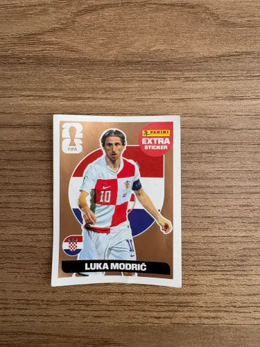 Figurinha extra bronze Luka Modric