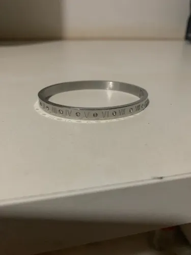 pulseira/bracelete com numeração romana 