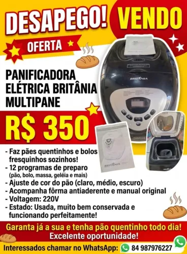 Panificadoura Elétrica