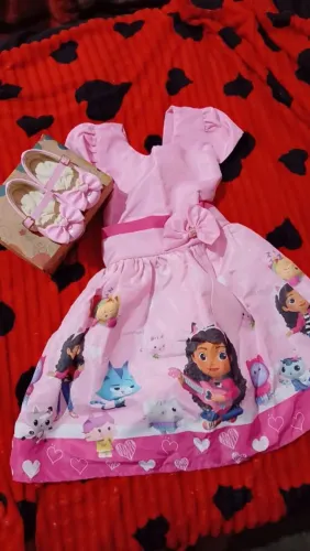Vestido casa mágica da Gabi