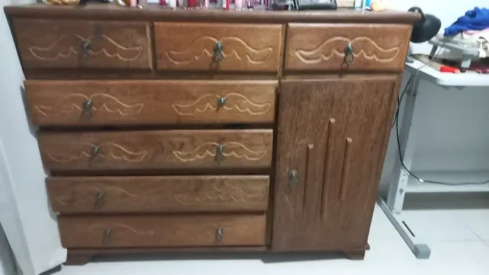 Cômoda com sapateira