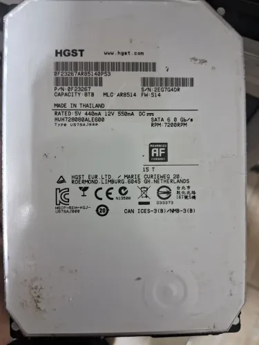 Hd 6TB Sata, para desktop PC