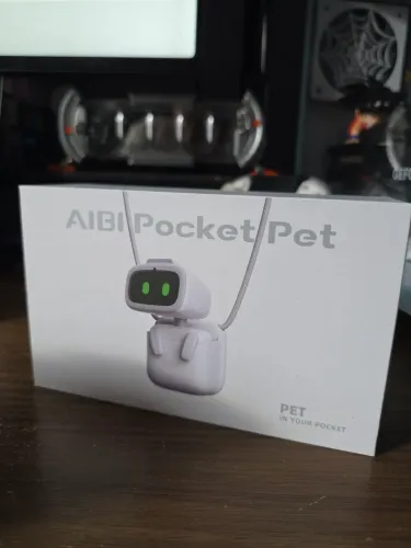 Aibi pocket pet + kit + fala em português
