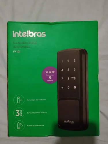 Fechadura Intelbras FV101 Nova com Nota fiscal