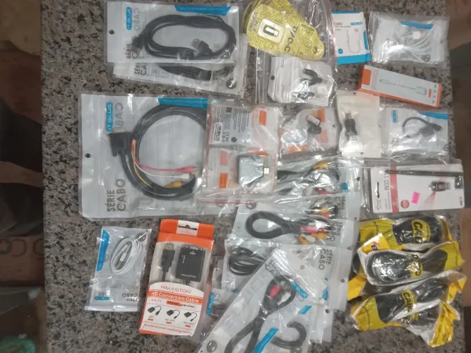 Produtos diversos de celulares e tv
