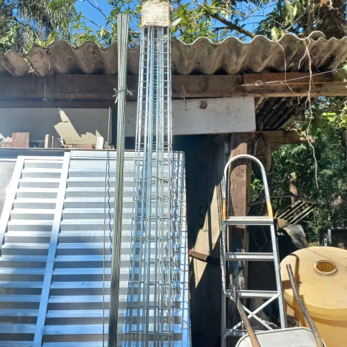 CALHAS elétricas 3 Metros, 50×50 ,barras roscada 1/4 valor das calhas 70 Reais cada ,!