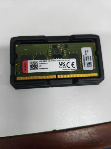 Memória RAM Kingston DDR5 8 GB notebook (Valor por peça)