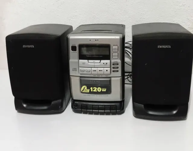 SOM MICRO SYSTEM PEQUENO  USADO. NAO FUCIONA O  CD R$  70,00 