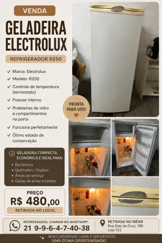 Geladeira Eletrolux R250