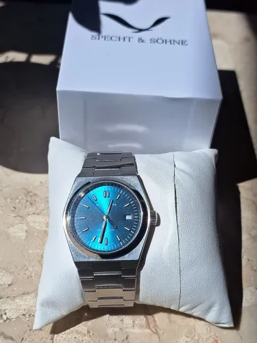 Relógio Specht & Söhne - Estilo PRX - Ice Blue - Quartzo- na Caixa