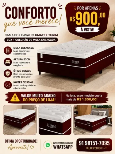 Cama box ( Leia a descrição)