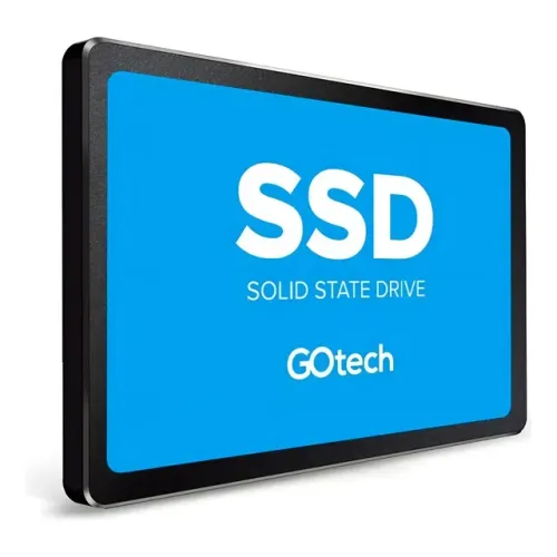 SSD 256GB GoTech Sata III Leitura 500MB/S Gravacao 400MB/S - WZetta