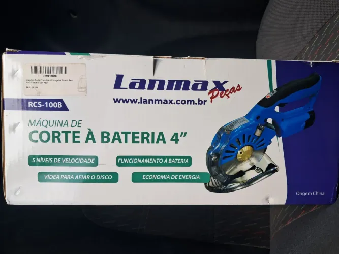 Máquina de Corte a Bateria Lanmax