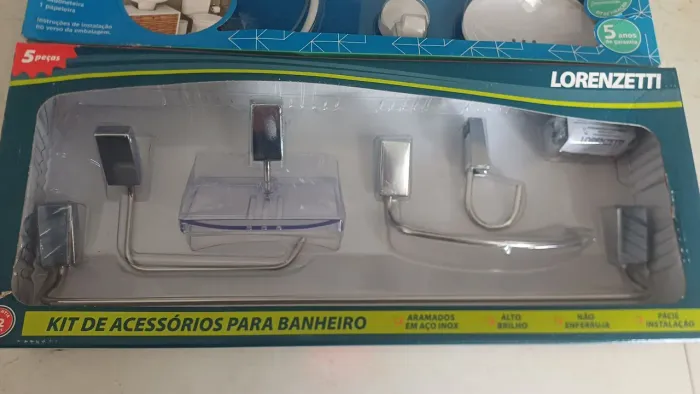 KIT DE 5 PEÇAS PARA BANHEIRO (LEIA O ANÚNCIO)