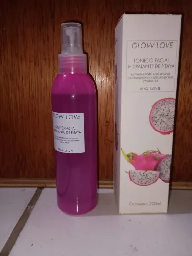Tônico facial hidratante de pitaya (Max love)