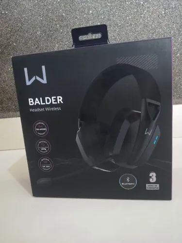 Headset Warrior Balder Tri Mode Com Fio ou Sem Fio 