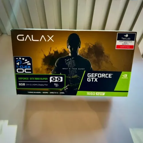 Placa de vídeo NVIDIA Geforce GTX 1660 SUPER