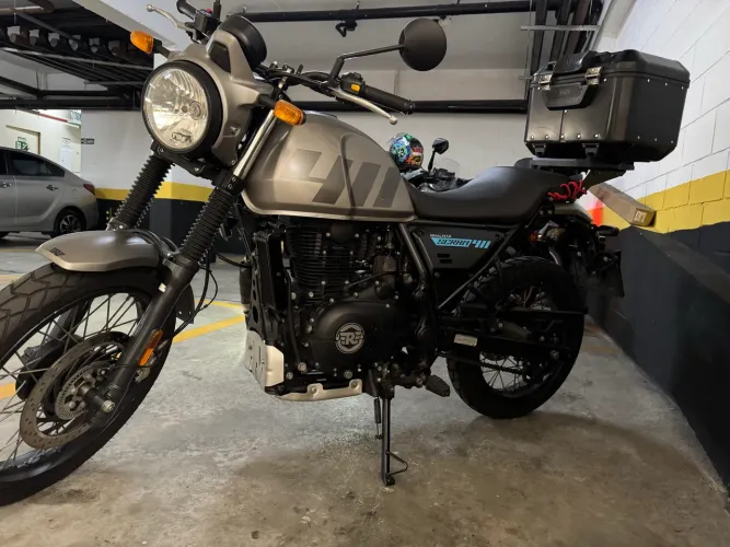 Royal Enfield Scram Himalayan 2023 Cinza - Revisada e pronta para rodar!