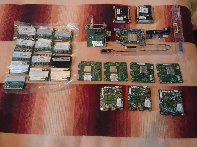 Lote Placas controladoras para servidores