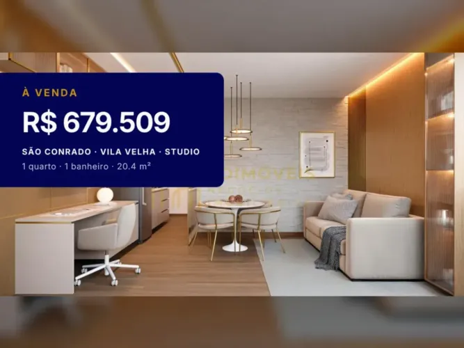 Viva momentos especiais: Studio em São Conrado, Vila Velha, pertinho da Praia de Itaparica