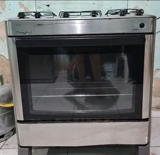 Fogão inox esmaltec