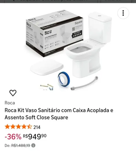 Vaso sanitário