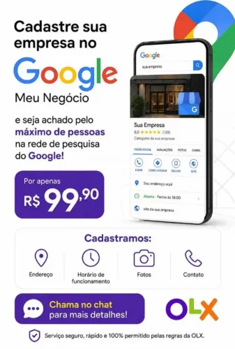 Cadastro da empresa no Google completo