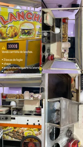 Carrinho de lanches