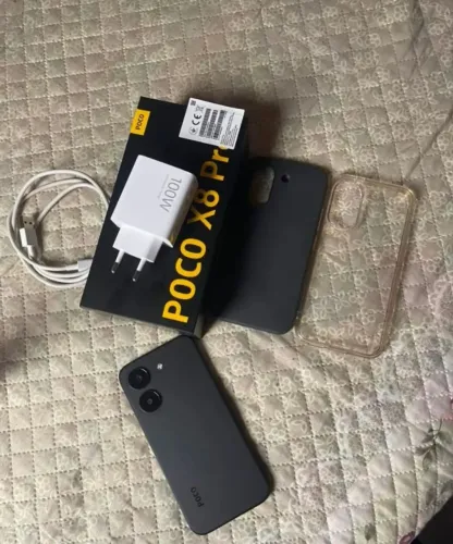 Poco x8 pro 256gb - menos de 1 mês de uso