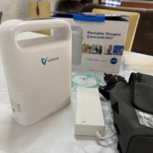 Concentrador de Oxigênio Portátil VARON NT-02 Pro | Completo | Apenas 7 dias de uso