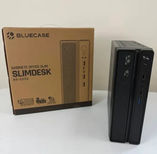 Gabinete Bluecase Slim Case com fonte 200w novo na caixa