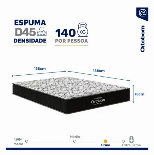 Colchão Ortobom D45