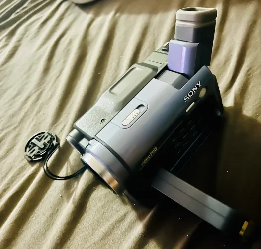 Filmadora Sony Retrô