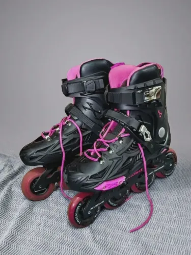 Patins Traxart tam 39/40 + equipamentos de proteção