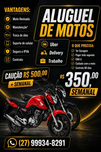 Aluguel de motos