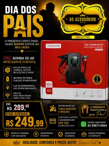 Auxiliar de Partida e Bomba de Ar