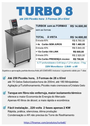 Máquina de picolé 