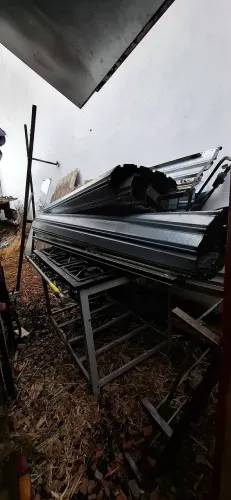 Portão Duplo de Rolo de Aço