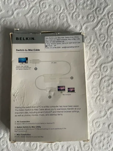 CABO SWITCH PARA MAC - BELKIN