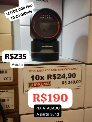 LEITOR COD BARRA MESA 1D 2D MESA VALOR DE ATACADO A PARTIR 3 UNIDADES 