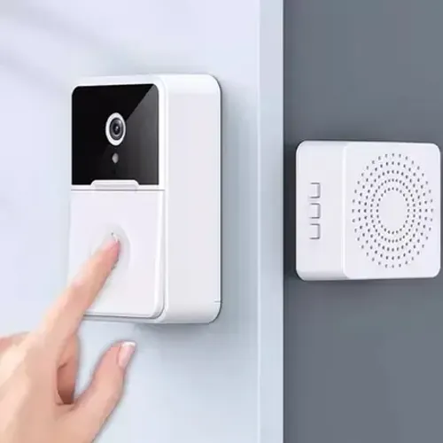 Campainha inteligente sem fio com câmera Wi-Fi portátil Pronta Entrega