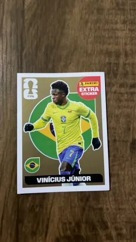 Figurinha copa 2026 Legend Ouro Vinicius Júnior original