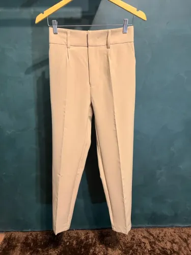 Calça social bege pp SHEIN