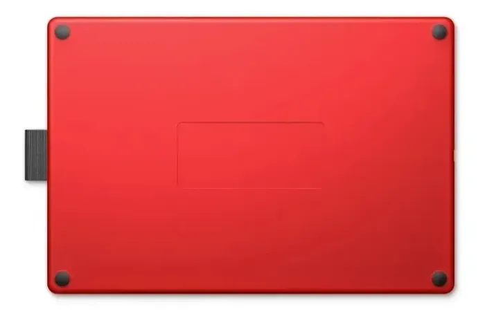 Mesa Digitalizadora One By Wacom CTL472, Pequena, Cor Preto e Vermelho