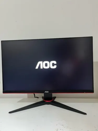 MONITOR GAMER AOC SPEED 23,8&QUOT; LED 1MS 75HZ FHD FREESYNC VGA/HDMI, 24G2HE5