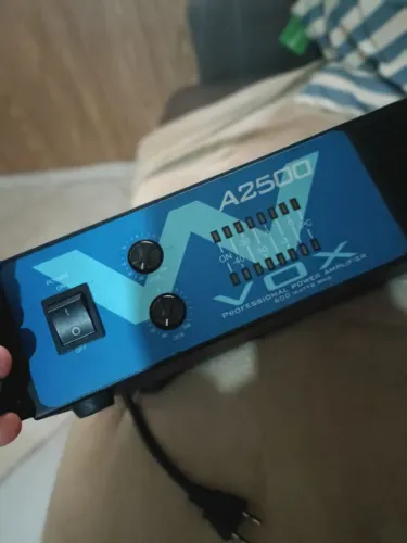 Amplificador Potencia Machine Wvox A2500