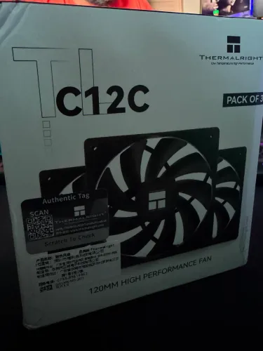 Pack 3 Fans ThermalRight C12C lacrado 
